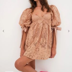 For love and lemons Louisa lace mini dress